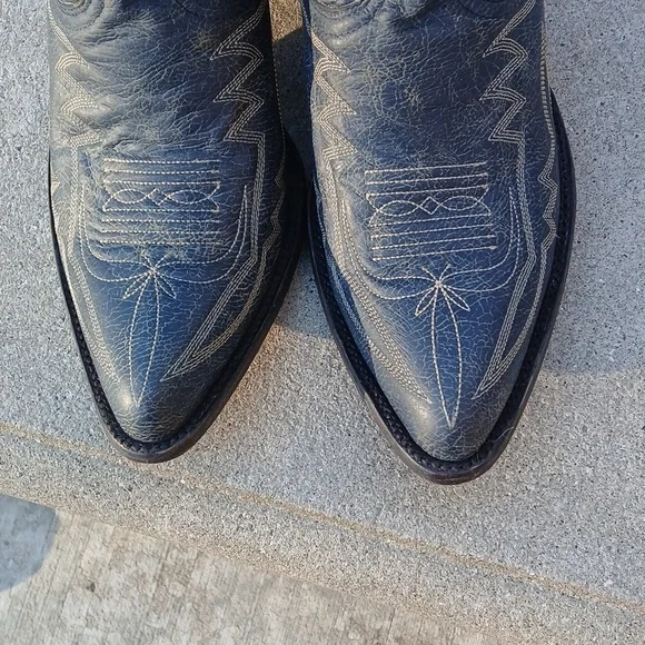 Old Gringo Distressed Blue Boot Sz 9.5B - Picture 3 of 16